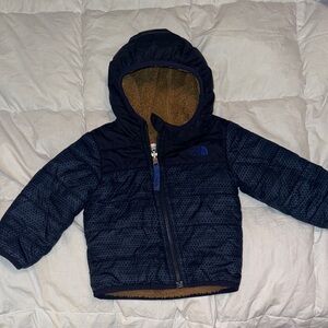 The North Face Dark Blue Hooded Jacket